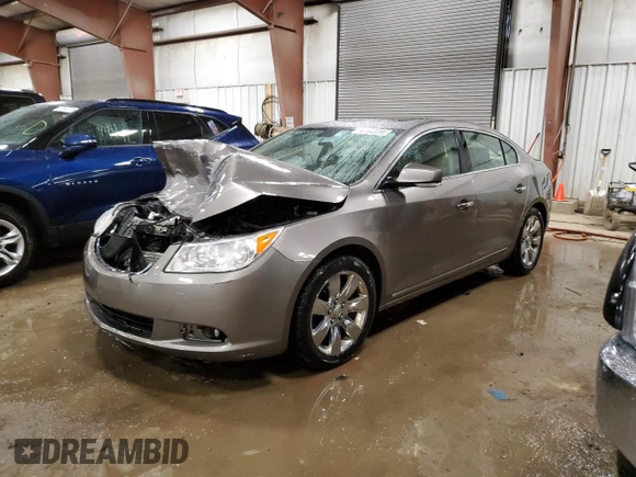 2012 Buick LaCrosse Premium 2 with VIN 1G4GF5E3XCF194918, listed as a Copart auction lot 47543395 with 0 mi miles and Clean Title. Bid and sale history available at carsss.com. Image 1.