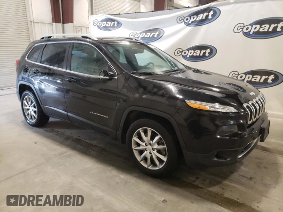 2018 Jeep Cherokee Limited with VIN 1C4PJMDX2JD556105, listed as a Copart auction lot 50519635 with 127,371 mi miles and Clean Title. Bid and sale history available at carsss.com. Image 4.