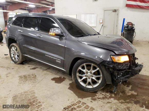 2014 Jeep Grand Cherokee Summit with VIN 1C4RJFJT5EC432041, listed as a Copart auction lot 48023015 with 204,326 mi miles and Clean Title. Bid and sale history available at carsss.com. Image 4.