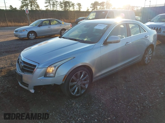 2013 Cadillac ATS Luxury with VIN 1G6AH5S37D0126611, listed as a IAAI auction lot 40982726 with 127,572 mi miles. Bid and sale history available at carsss.com. Image 20.