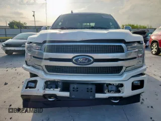 2018 Ford F-150 XL with VIN 1FTFW1EG0JFC00413, listed as a Copart auction lot 63479205 with 204,400 mi miles and Salvage title. Bid and sale history available at DreamBid. Image 5.