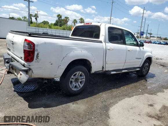 2004 Toyota Tundra Limited with VIN 5TBET38144S453593, listed as a Copart auction lot 53947955 with 126,062 mi miles and Salvage Title. Bid and sale history available at DreamBid. Image 3.