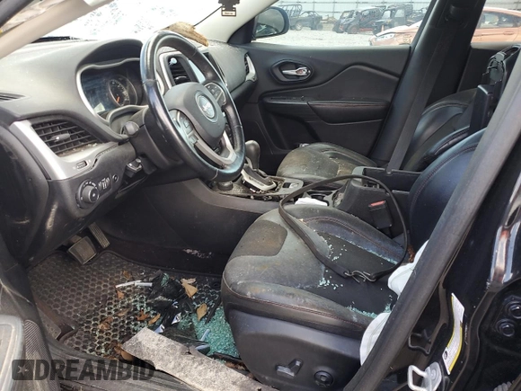 2017 Jeep Cherokee Trailhawk с VIN 1C4PJMBS8HW555045, выставлен на аукционе Copart как лот 54659285 с пробегом Не указан миль и Чистый • Clean title. История ставок и продаж доступна на DreamBid. Изображение 7.