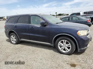 2012 Dodge Durango SXT with VIN 1C4RDHAGXCC335579, listed as a Copart auction lot 56032585 with 194,701 mi miles and Clean Title. Bid and sale history available at DreamBid. Image 4.
