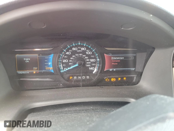 2016 Ford Flex SEL z VIN 2FMGK5C84GBA13278, wystawiony jako Copart lot #51585015 z przebiegiem 135 249 mil mil oraz Szkoda całkowita • Salvage title. Historia ofert i sprzedaży dostępna na DreamBid. Obrazek 9.