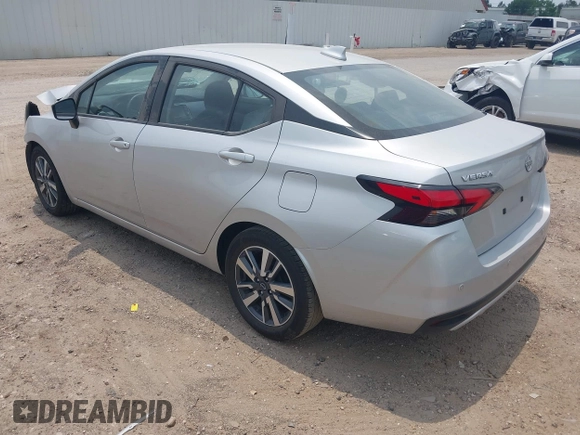 2023 Nissan Versa SV z VIN 3N1CN8EV6PL863550, wystawiony jako IAAI lot #42316295 z przebiegiem 43 353 mil mil oraz . Historia ofert i sprzedaży dostępna na DreamBid. Obrazek 3.