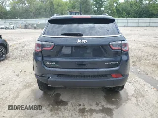 2018 Jeep Compass Limited with VIN 3C4NJDCB4JT369259, listed as a Copart auction lot 59926785 with 65,384 mi miles and Clean title. Bid and sale history available at DreamBid. Image 6.