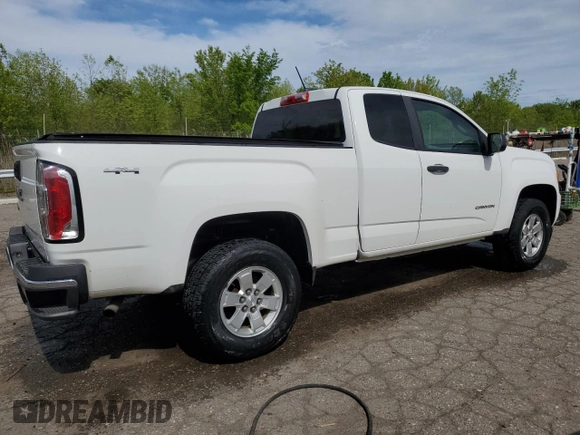 2015 GMC Canyon z VIN 1GTH6AEA7F1163952, wystawiony jako Copart lot #56680505 z przebiegiem 123 025 mil mil oraz Czysty tytuł • Clean title. Historia ofert i sprzedaży dostępna na DreamBid. Obrazek 3.