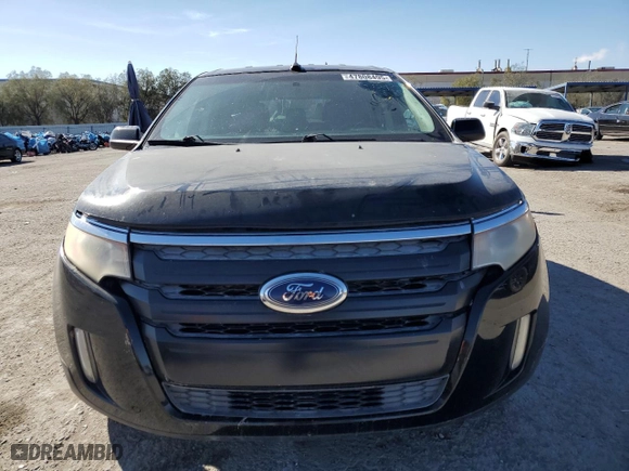 2011 Ford Edge SEL with VIN 2FMDK3JC6BBB68082, listed as a Copart auction lot 47808495 with 117,488 mi miles and Salvage Title. Bid and sale history available at carsss.com. Image 5.