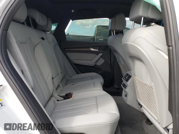 2024 Audi Q5 S line Premium Plus with VIN WA1E2AFY6R2062596, listed as a Copart auction lot 54018255 with Not provided miles and Salvage title. Bid and sale history available at DreamBid. Image 11.