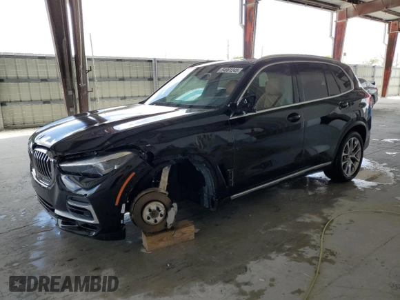 2023 BMW X5 sDrive40i with VIN 5UXCR4C05P9R70324, listed as a Copart auction lot 54661245 with 13,136 mi miles and Salvage title. Bid and sale history available at DreamBid. Image 1.