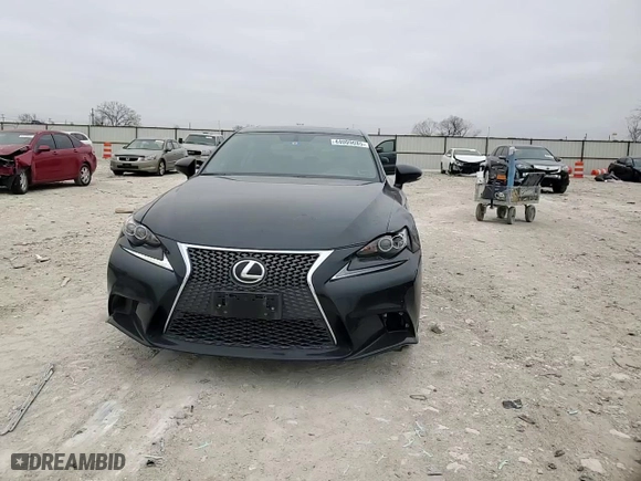 2016 Lexus IS 350 with VIN JTHBE1D21G5026601, listed as a Copart auction lot 44009085 with 60,472 mi miles and Salvage Title. Bid and sale history available at carsss.com. Image 10.
