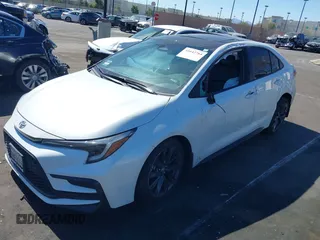 2024 Toyota Corolla XSE with VIN 5YFT4MCE5RP193796, listed as a IAAI auction lot 41642764 with 14,547 mi miles. Bid and sale history available at carsss.com. Image 6.