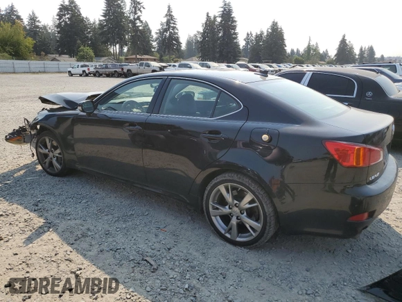 2009 Lexus IS 350 with VIN JTHBE262292016649, listed as a Copart auction lot 70616304 with 114,322 mi miles and Salvage Title. Bid and sale history available at DreamBid. Image 2.