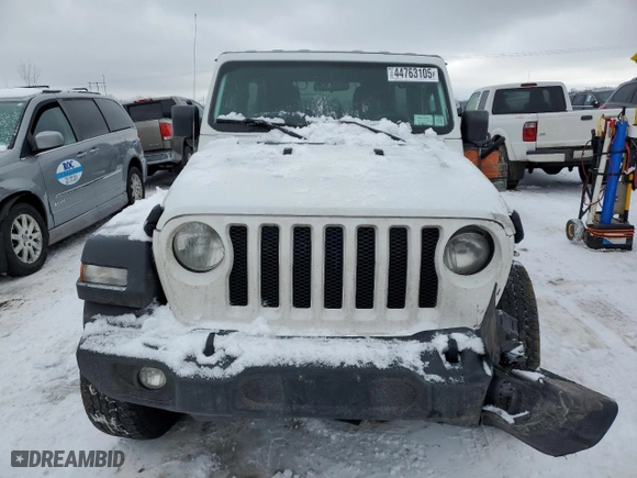 2020 Jeep Wrangler Unlimited Sport S with VIN 1C4HJXDN3LW226422, listed as a Copart auction lot 44763105 with 103,097 mi miles and Salvage Title. Bid and sale history available at carsss.com. Image 5.