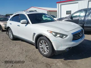 2012 Infiniti FX35 with VIN JN8AS1MU8CM121930, listed as a IAAI auction lot 41737925 with 161,707 mi miles. Bid and sale history available at carsss.com. Image 1.