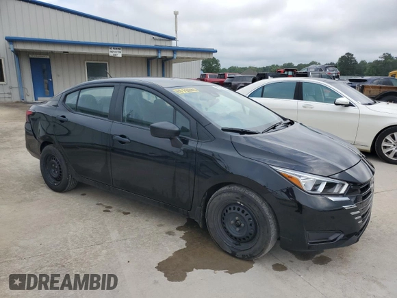 2024 Nissan Versa S with VIN 3N1CN8DVXRL877357, listed as a Copart auction lot 55453295 with 38,725 mi miles and Clean Title. Bid and sale history available at DreamBid. Image 4.