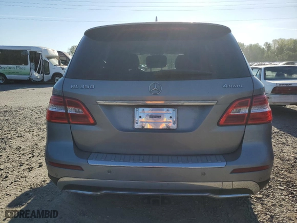 2014 Mercedes-Benz M-Class ML 350 with VIN 4JGDA5HB7EA398323, listed as a Copart auction lot 53698405 with 171,904 mi miles and Clean Title. Bid and sale history available at carsss.com. Image 6.