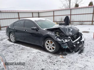 2007 Nissan Maxima 3.5 SE with VIN 1N4BA41E07C801422, listed as a IAAI auction lot 41483411 with 162,467 mi miles. Bid and sale history available at carsss.com. Image 1.