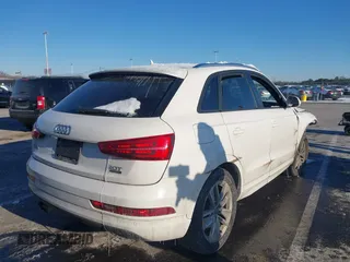 2017 Audi Q3 Premium with VIN WA1ECCFS9HR017842, listed as a IAAI auction lot 41400330 with 106,884 mi miles. Bid and sale history available at carsss.com. Image 4.