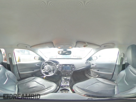 2018 Jeep Compass Limited with VIN 3C4NJDCB6JT190608, listed as a Copart auction lot 59131785 with 73,263 mi miles and Salvage title. Bid and sale history available at DreamBid. Image 15.