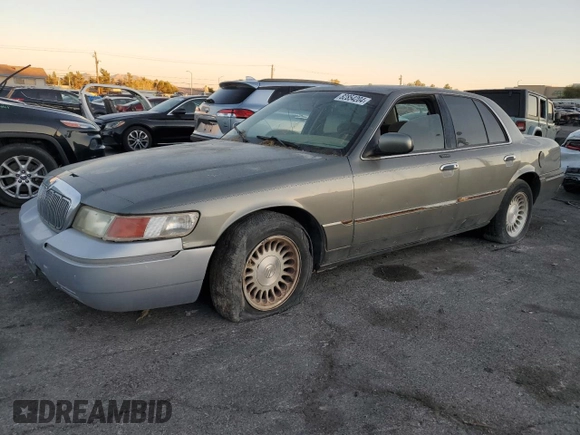 2001 Mercury Grand Marquis LS with VIN 2MEFM75W91X629780, listed as a Copart auction lot 82854204 with Not Provided miles and Clean Title. Bid and sale history available at DreamBid. Image 1.