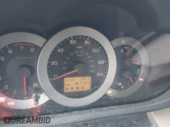 2008 Toyota RAV4 with VIN JTMZD33V486054642, listed as a IAAI auction lot 41910899 with 167,131 mi miles. Bid and sale history available at carsss.com. Image 7.