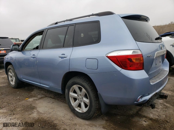 2009 Toyota Highlander with VIN JTEES41A792137271, listed as a Copart auction lot 47890735 with 126,042 mi miles and Salvage Title. Bid and sale history available at carsss.com. Image 2.