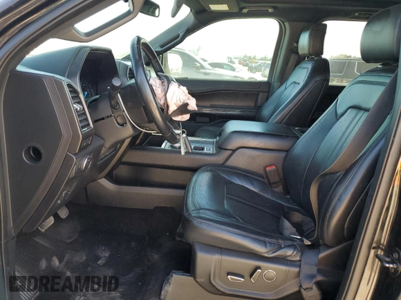 2018 Ford Expedition Max Limited z VIN 1FMJK1KT8JEA10237, wystawiony jako Copart lot #49291615 z przebiegiem 217 147 mil mil oraz Szkoda całkowita • Salvage title. Historia ofert i sprzedaży dostępna na DreamBid. Obrazek 7.