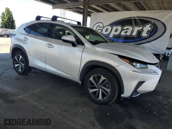 2019 Lexus NX 300 with VIN JTJBARBZ6K2207406, listed as a Copart auction lot 63597445 with 128,788 mi miles and Salvage title. Bid and sale history available at DreamBid. Image 4.