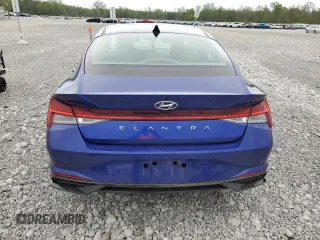 2022 Hyundai Elantra SEL z VIN KMHLN4AG6NU331243, wystawiony jako Copart lot #55490575 z przebiegiem 37 077 mil mil oraz Szkoda całkowita • Salvage title. Historia ofert i sprzedaży dostępna na DreamBid. Obrazek 6.