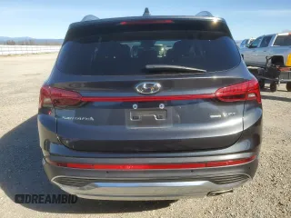 2023 Hyundai Santa Fe Limited with VIN 5NMS4DALXPH641406, listed as a Copart auction lot 48436055 with 43,382 mi miles and Salvage Title. Bid and sale history available at carsss.com. Image 6.
