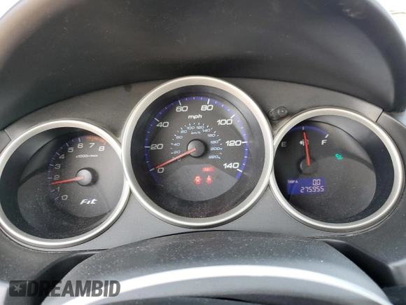 2007 Honda Fit with VIN JHMGD37407S044719, listed as a Copart auction lot 59192715 with 275,955 mi miles and Clean title. Bid and sale history available at DreamBid. Image 9.