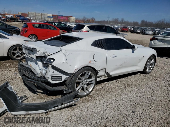 2021 Chevrolet Camaro 1LT with VIN 1G1FB1RX7M0106843, listed as a Copart auction lot 49302105 with 94,890 mi miles and Salvage Title. Bid and sale history available at carsss.com. Image 3.
