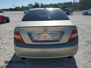 2010 Mercedes-Benz C-Class C 300 Sport with VIN WDDGF5EBXAR118838, listed as a Copart auction lot 50185105 with 146,712 mi miles and Salvage Title. Bid and sale history available at carsss.com. Image 6.