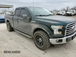 2015 Ford F-150 XL with VIN 1FTEX1CP7FKE08394, listed as a Copart auction lot 47661615 with 126,942 mi miles and Salvage Title. Bid and sale history available at carsss.com. Image 10.