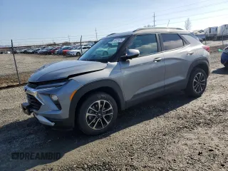 2024 Chevrolet TrailBlazer LT with VIN KL79MRSLXRB030404, listed as a Copart auction lot 46721075 with 7,910 mi miles and Salvage Title. Bid and sale history available at DreamBid. Image 1.
