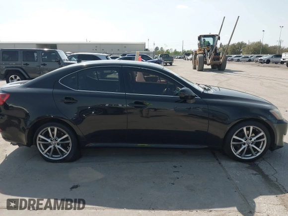 2008 Lexus IS 250 with VIN JTHBK262885061097, listed as a IAAI auction lot 41865094 with 242,449 mi miles. Bid and sale history available at carsss.com. Image 12.