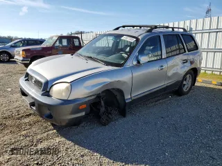 2002 Hyundai Santa Fe GLS with VIN KM8SC73D92U182330, listed as a Copart auction lot 41827535 with 177,157 mi miles and Salvage Title. Bid and sale history available at carsss.com. Image 1.