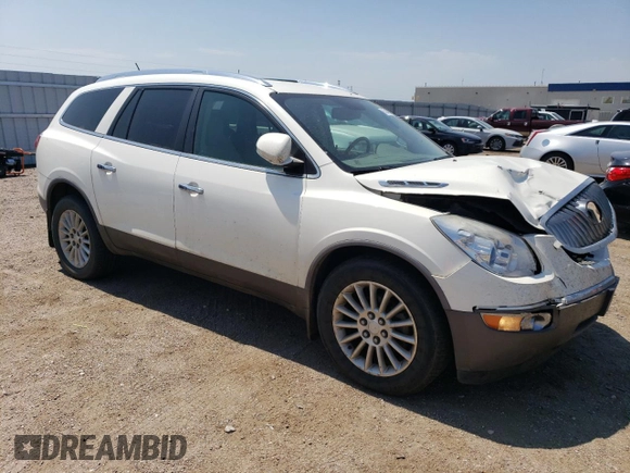 2012 Buick Enclave Leather with VIN 5GAKVCED2CJ261783, listed as a Copart auction lot 65944614 with 191,471 mi miles and Salvage Title. Bid and sale history available at carsss.com. Image 4.