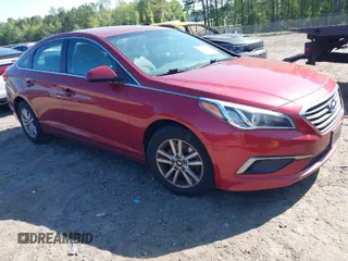 2016 Hyundai Sonata 2.4L SE with VIN 5NPE24AF7GH334761, listed as a IAAI auction lot 41979132 with 139,854 mi miles. Bid and sale history available at carsss.com. Image 1.