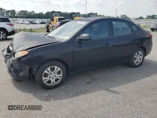 2010 Hyundai Elantra GLS with VIN KMHDU4AD3AU014852, listed as a Copart auction lot 62105185 with 133,869 mi miles and Salvage title. Bid and sale history available at DreamBid. Image 1.