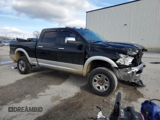 2012 Ram 2500 Laramie with VIN 3C6UD5FL3CG117180, listed as a Copart auction lot 86642324 with 154,563 mi miles and Salvage Title. Bid and sale history available at carsss.com. Image 4.