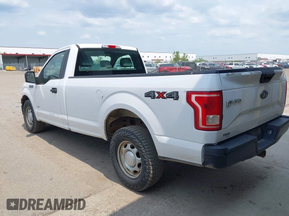 2017 Ford F-150 XL with VIN 1FTNF1EG1HKD34263, listed as a IAAI auction lot 42377470 with 135,933 mi miles and . Bid and sale history available at DreamBid. Image 3.