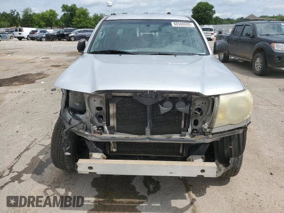 2008 Toyota Tacoma PreRunner with VIN 3TMJU62N08M062172, listed as a Copart auction lot 60508095 with 381,278 mi miles and Salvage title. Bid and sale history available at DreamBid. Image 5.