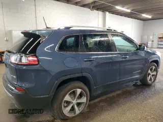 2020 Jeep Cherokee Limited with VIN 1C4PJMDN4LD537282, listed as a Copart auction lot 57639635 with 55,237 mi miles and Clean title. Bid and sale history available at DreamBid. Image 3.