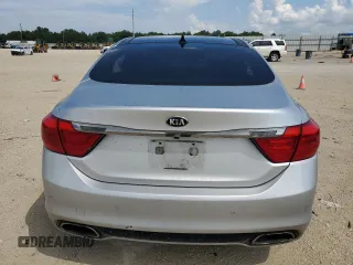 2015 Kia K900 Premium with VIN KNALU4D49F6026279, listed as a Copart auction lot 71614904 with 103,929 mi miles and Salvage Title. Bid and sale history available at carsss.com. Image 6.