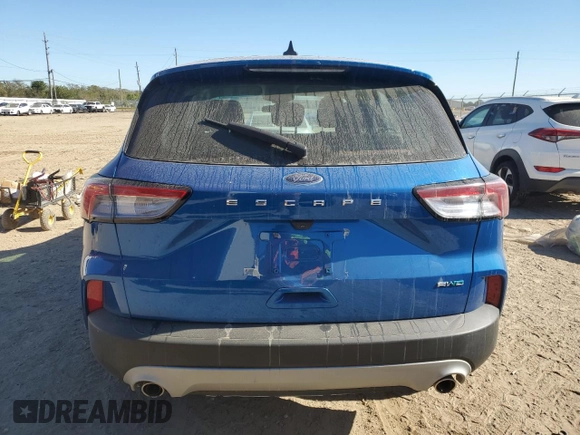 2021 Ford Escape S with VIN 1FMCU9F65MUA94498, listed as a Copart auction lot 81848834 with 29,848 mi miles and Salvage Title. Bid and sale history available at DreamBid. Image 6.