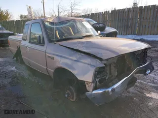 1998 Ford Ranger XL with VIN 1FTYR14U7WPB11608, listed as a IAAI auction lot 41328003 with 96,810 mi miles. Bid and sale history available at carsss.com. Image 1.