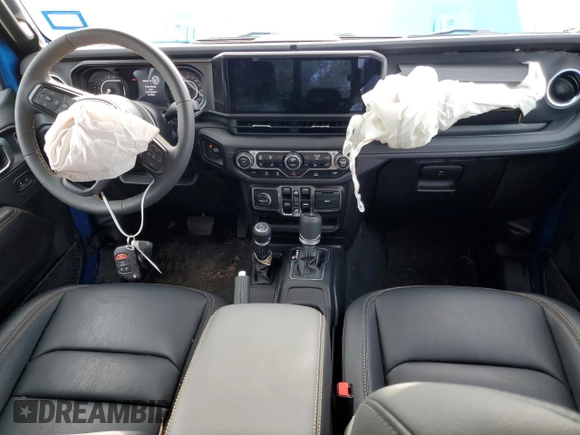 2024 Jeep Gladiator Sport z VIN 1C6HJTAG7RL123052, wystawiony jako Copart lot #79260194 z przebiegiem 2 808 mil mil oraz Szkoda całkowita • Salvage title. Historia ofert i sprzedaży dostępna na DreamBid. Obrazek 8.